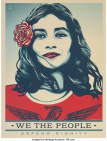 43112&colon; Shepard Fairey &lpar;b&period; 1970&rpar; Defend Dignity&comma; from We