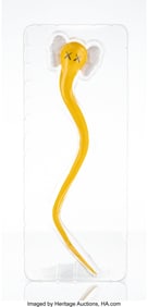 43189&colon; KAWS &lpar;b&period; 1974&rpar; Bendy &lpar;Yellow&rpar;&comma; 2003 Painted cast