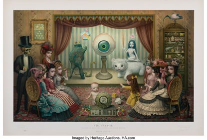 43273&colon; Mark Ryden &lpar;b&period; 1963&rpar; The Parlor&comma; 2014 Offset lit