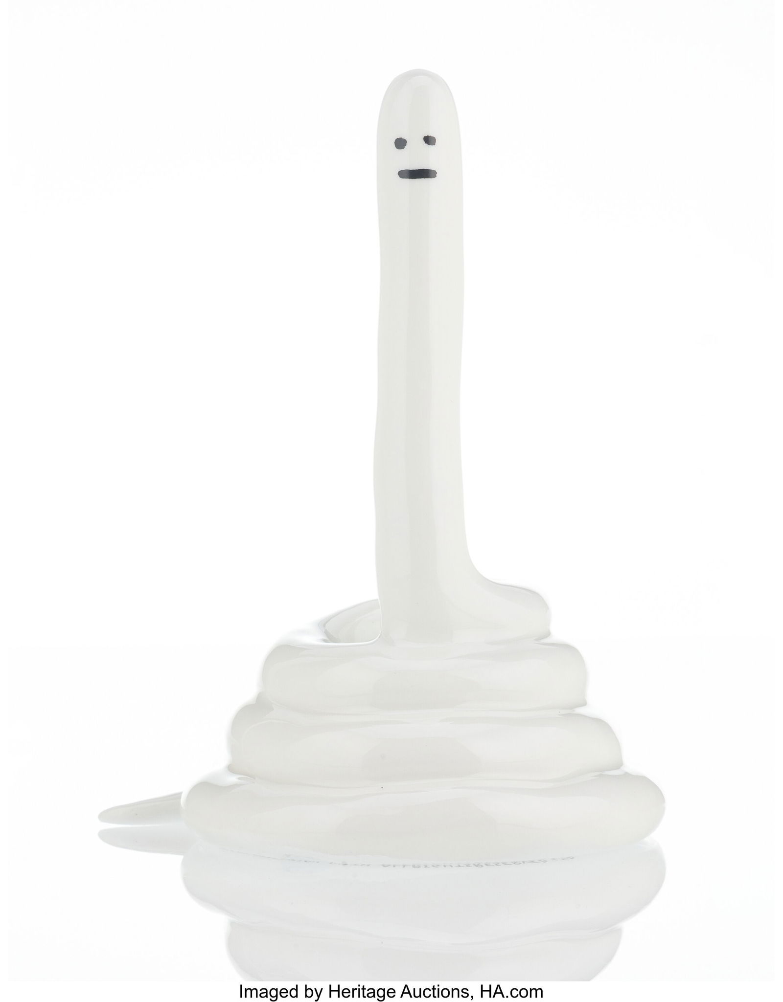 David Shrigley (b. 1968) Serpent, 2020 Ceramic: David Shrigley (b. 1968) Serpent, 2020 Ceramic 9-1/2 x 7 x 6-1/2 inches (24.1 x 17.8 x 16.5 cm) Ed. 162/250 Stamped on undersid