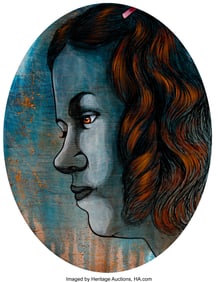 43216&colon; Mike Maxwell &lpar;20th Century&rpar; A Portrait of Margar