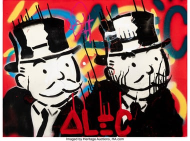 43218&colon; Alec Monopoly &lpar;b&period; 1986&rpar; Untitled Spray paint and