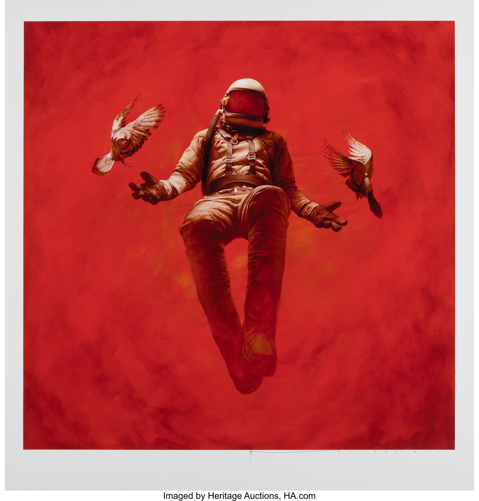 Jeremy Geddes (b. 1974) Hypostasis, 2014 Giclée: Jeremy Geddes (b. 1974) Hypostasis, 2014 Giclée print in colors on wove paper 25-1/4 x 24 inches (64 x 61 cm) (sheet) Edition of 1411 Signed and n