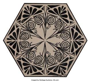 43291&colon; Swoon &lpar;b&period; 1977&rpar; Braddock Tile&comma; 2007 Ceramic 9 x 