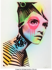 43068&colon; DAIN &lpar;20th Century&rpar; Streets Of Soho&comma; 2014 Giclé