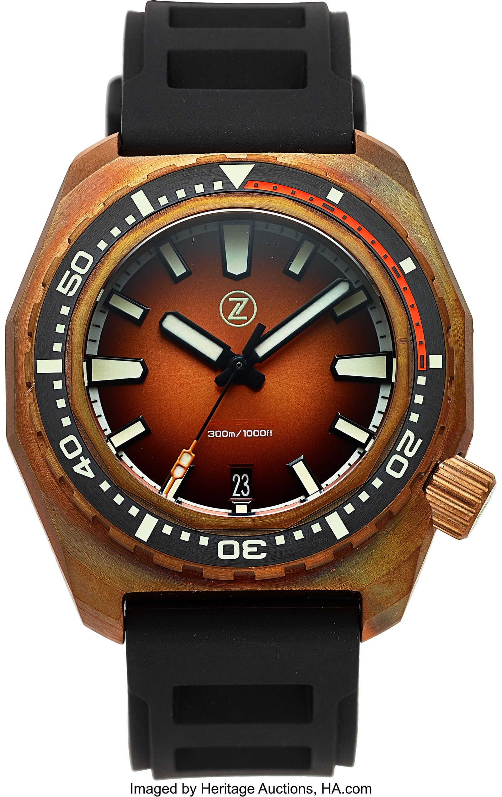 Zelos Hammerhead V3 300M Bronze Burt Orange Auto (1 of 4)