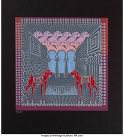 37015&colon; Pedro Friedeberg &lpar;b&period; 1936&rpar; Untitled &lpar;Architectur