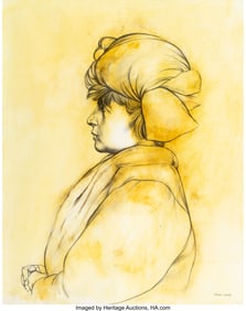 37036&colon; Rafael Coronel &lpar;1932-2019&rpar; Sin Título Pencil and acrylic
