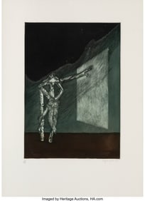 37040&colon; Olga Costa &lpar;1913-1993&rpar; Espectro&comma; 1993 Etching wi