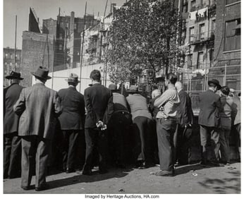 39001: Joe Schwartz (American, 1913-2013) Bocce Ball On