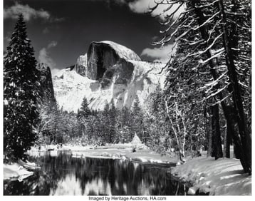 39027&colon; Ansel Adams &lpar;American&comma; 1902-1984&rpar; Half Dome&comma; Mer