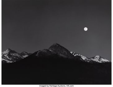 39028&colon; Ansel Adams &lpar;American&comma; 1902-1984&rpar; Moonrise from 