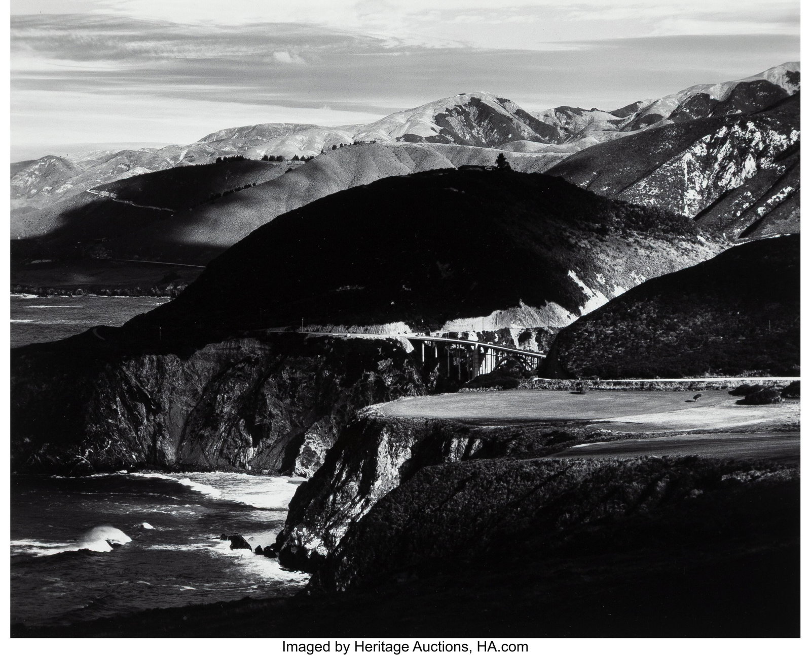 Morley Baer (American, 1916-1995) Canyon, circa: Morley Baer (American, 1916-1995) Canyon, circa 1970 Gelatin silver print 7-1/2 x 9-1/4 inches (19.1 x 23.5 cm) (image/sheet) Signed