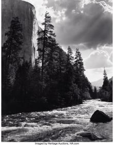 39042&colon; Ansel Adams &lpar;American&comma; 1902-1984&rpar; El Capitan Riv