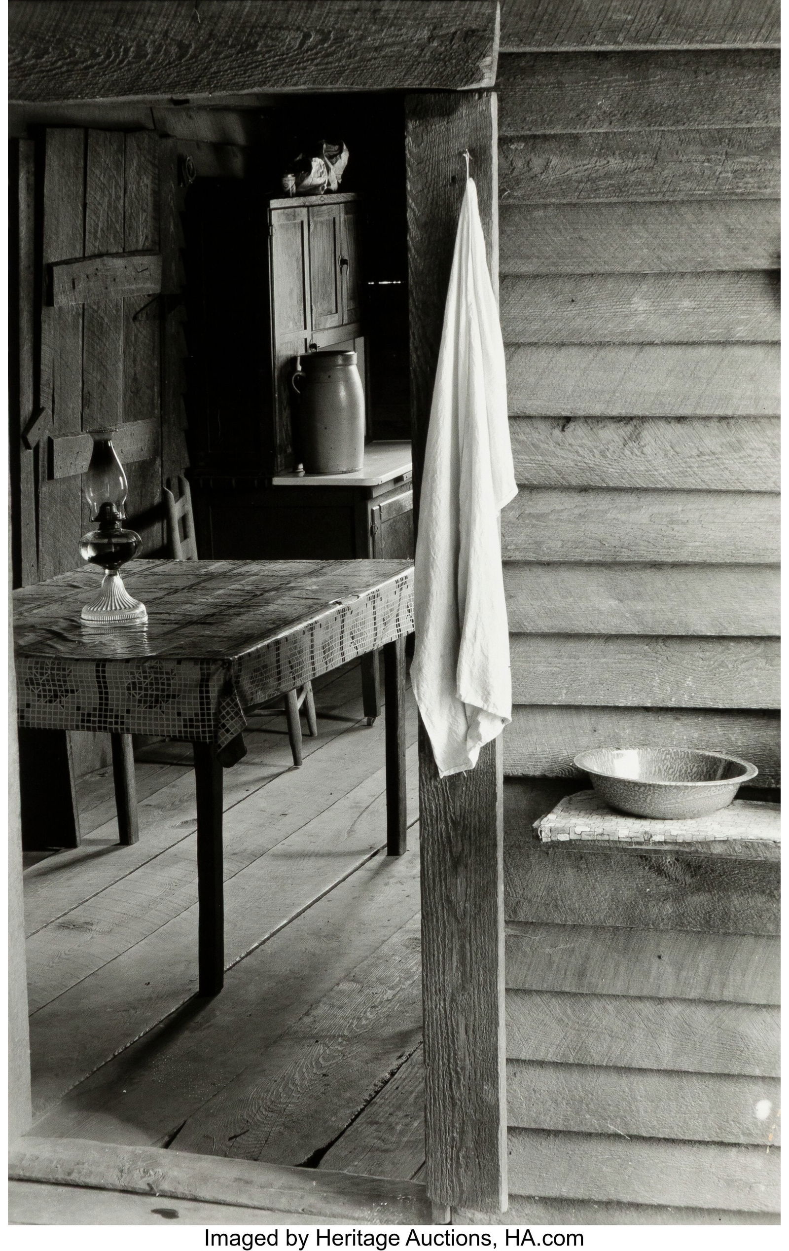 Walker Evans (American, 1903-1975) Farmer’s Ki: Walker Evans (American, 1903-1975) Farmer’s Kitchen, Hale County, Alabama, 1936 Gelatin silver print, printed later 9-3/8 x 5-7/8 inches (23&