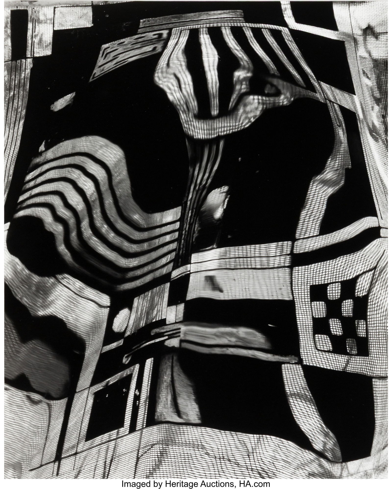 Brett Weston (American, 1911-1993) Screen Reflec: Brett Weston (American, 1911-1993) Screen Reflection, 1955 Gelatin silver print 18 x 14-1/2 inches (45.7 x 36.8 cm) (image/sheet) Signed