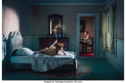 39187&colon; Richard Tuschman &lpar;American&comma; b&period; 1956&rpar; Pink Bedroo