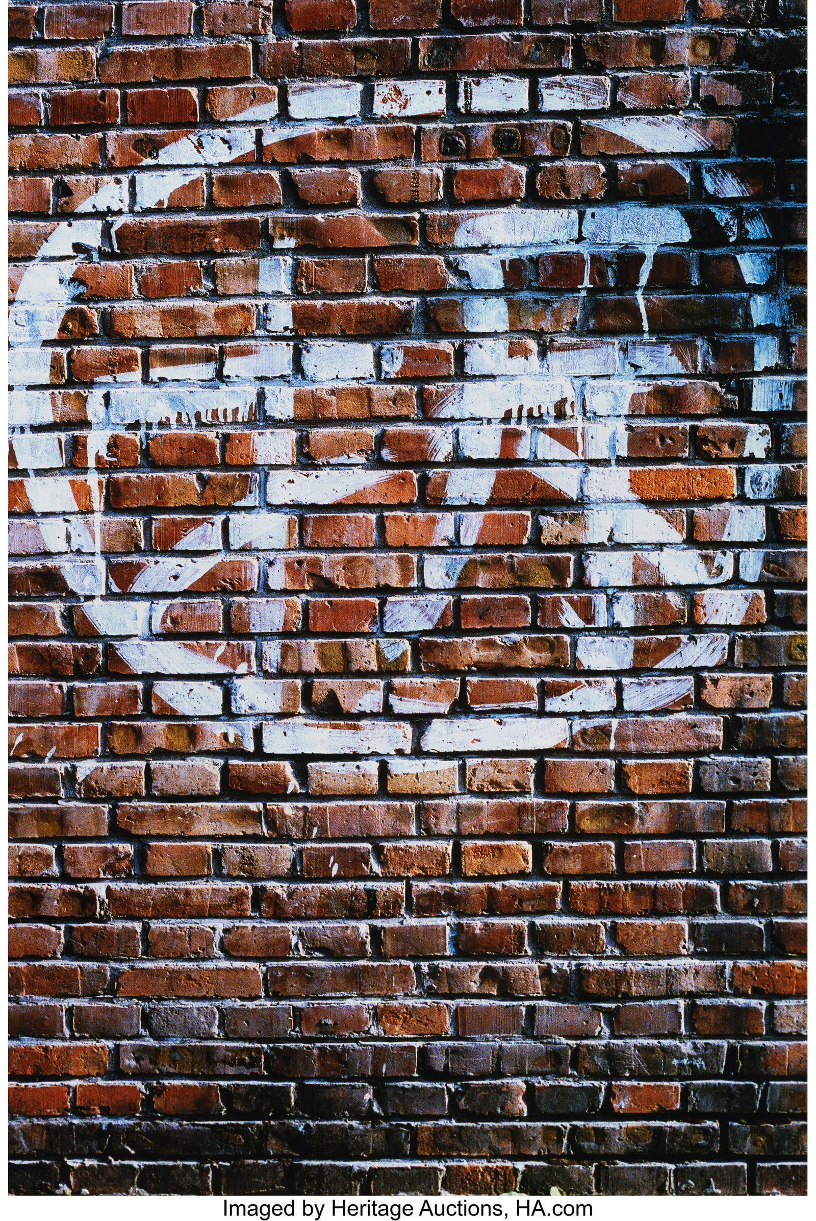 Wang Jinsong (Chinese, b. 1963) One Hundred Sign: Wang Jinsong (Chinese, b. 1963) One Hundred Signs of the Demolition #1980, 1999 Digital coupler print 72-1/8 x 48-1/2 inches (183.2 x 123.2 