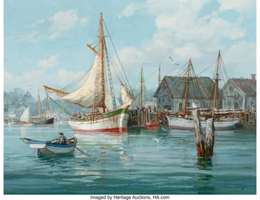 28028&colon; Charles B&period; Vickery &lpar;American&comma; 1913-1998&rpar; Harbor 