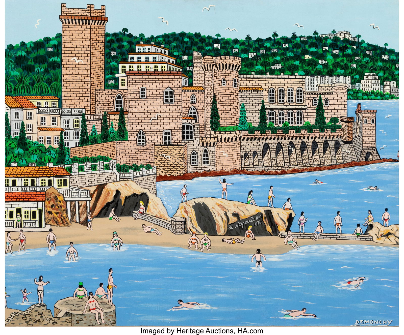 Andre Demonchy (French, b. 1914) Le Napoule, La (1 of 3)