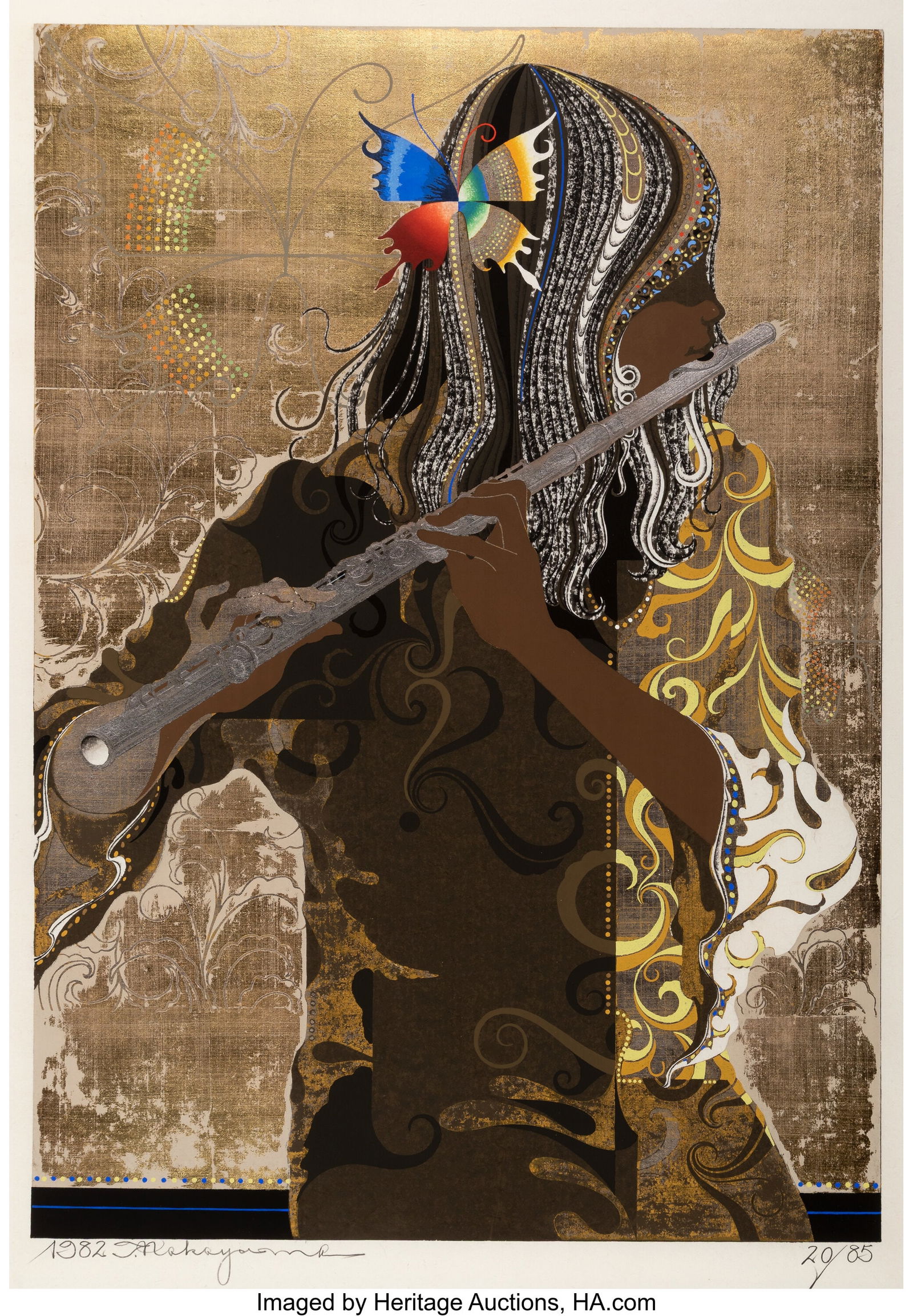 Tadashi Nakayama (Japanese, 1927-2014) Furuto o (1 of 2)