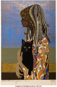 28063&colon; Tadashi Nakayama &lpar;Japanese&comma; 1927-2014&rpar; Kuroneko 