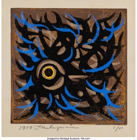 28064&colon; Tadashi Nakayama &lpar;Japanese&comma; 1927-2014&rpar; Aoi tori 