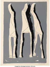 28070&colon; Marino Marini &lpar;Italian&comma; 1901-1980&rpar; Les Trois Che