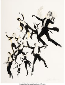 28071&colon; LeRoy Neiman &lpar;American&comma; 1921-2012&rpar; Fred Astaire&comma;