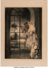 28074&colon; Louis Icart &lpar;French&comma; 1888-1950&rpar; Temptation&comma; 1926