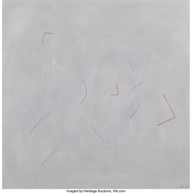 28081&colon; American School &lpar;20th Century&rpar; Untitled&comma; 1982 Wa