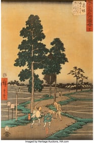 28111&colon; Utagawa Hiroshige I &lpar;Japanese&comma; 1797-1858&rpar; Akasak