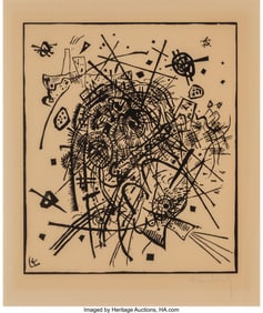 65033: Wassily Kandinsky (1866-1944) Kleine Welten VIII
