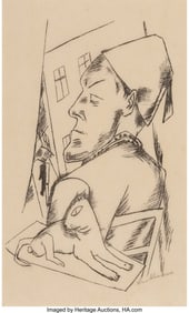 65035: Max Beckmann (1884-1950) Stadtnacht (seven works