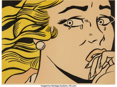 65059: Roy Lichtenstein (1923-1997) Crying Girl, 1963 O