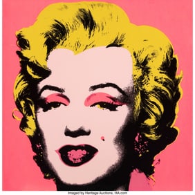 65060: Andy Warhol (1928-1987) One Work, from Marilyn M