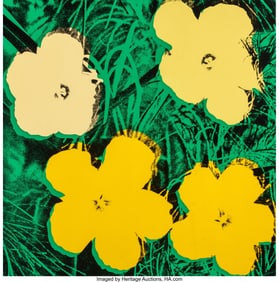 65062: Andy Warhol (1928-1987) One Work, from Flowers,
