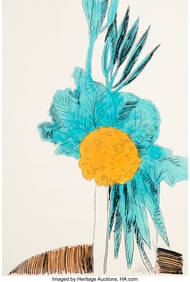 65064: Andy Warhol (1928-1987) One Work, from Flowers (