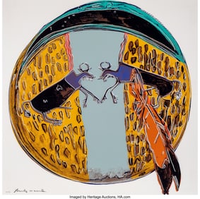 65069: Andy Warhol (1928-1987) Plains Indian Shield, fr