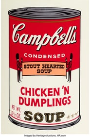 65071: Andy Warhol (1928-1987) Chicken 'n Dumplings, fr
