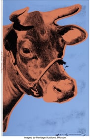 65074: Andy Warhol (1928-1987) Cow, 1971 Screenprint in