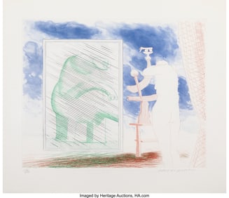 65078: David Hockney (b. 1937) A Picture of Ourselves,