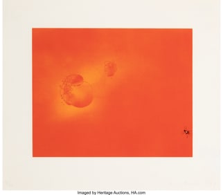 65080: Ed Ruscha (b. 1937) Boiling Blood, Fly, 1969 Lit
