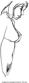 65088: Tom Wesselmann (1931-2004) Standing Nude Edition