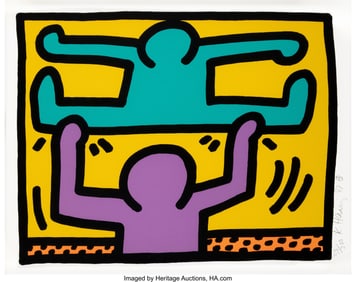 65095: Keith Haring (1958-1990) One Work, from Pop Shop