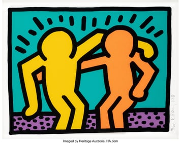 65096: Keith Haring (1958-1990) One Work, from Pop Shop