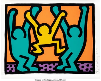 65097: Keith Haring (1958-1990) One Work, from Pop Shop