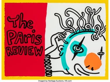 65100: Keith Haring (1958-1990) The Paris Review, 1989