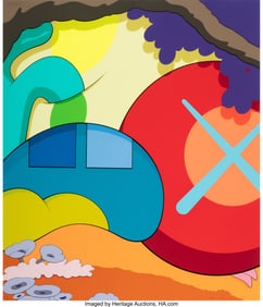 65105: KAWS (b. 1974) You Should Know I Know, 2015 Scre