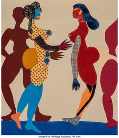 65115: Tschabalala Self (b. 1990) Out of Body, 2019 Qui